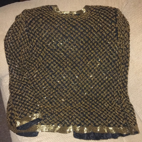 💛NWOT Jessica Howard 100% Silk Evening Jacket - Picture 10 of 13